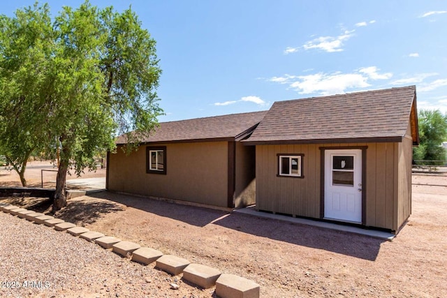 2009 S Raindance Rd, Apache Junction, AZ 85119 - view of front of home featuring a shingled roof