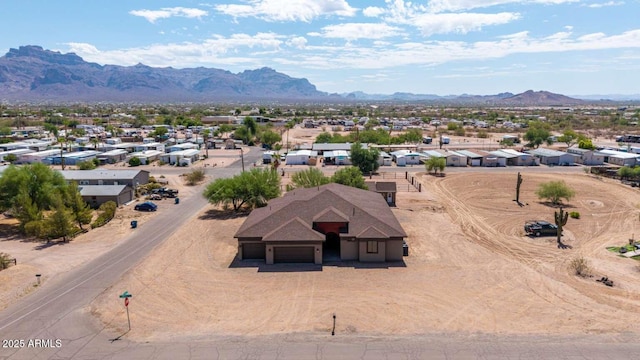 2009 S Raindance Rd, Apache Junction, AZ 85119 - aerial view of residential area featuring mountains