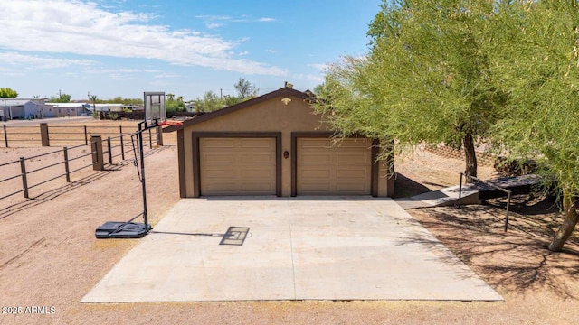 2009 S Raindance Rd, Apache Junction, AZ 85119 - garage featuring concrete driveway