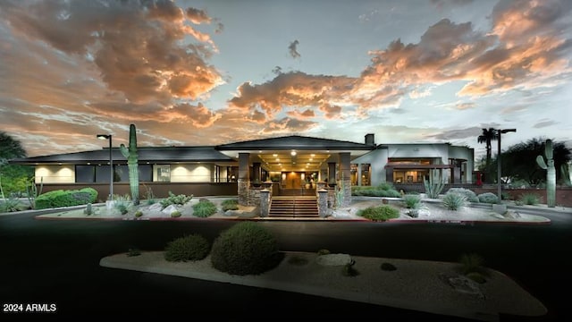 18649 E Mcdowell Mountain Dr, Rio Verde, AZ 85263 - view of front facade featuring stucco siding