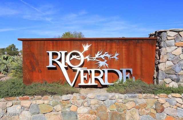 18649 E Mcdowell Mountain Dr, Rio Verde, AZ 85263 - view of community / neighborhood sign