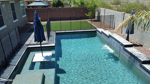 31324 N 26th Gln, Phoenix, AZ 85085 - view of pool with a fenced backyard and a gazebo
