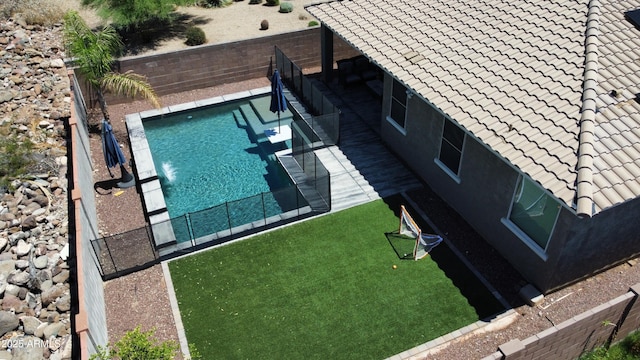 31324 N 26th Gln, Phoenix, AZ 85085 - view of swimming pool featuring a fenced backyard