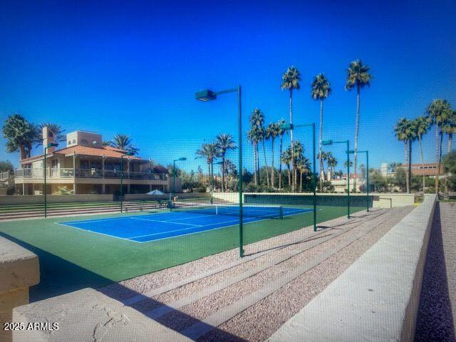 view of sport court