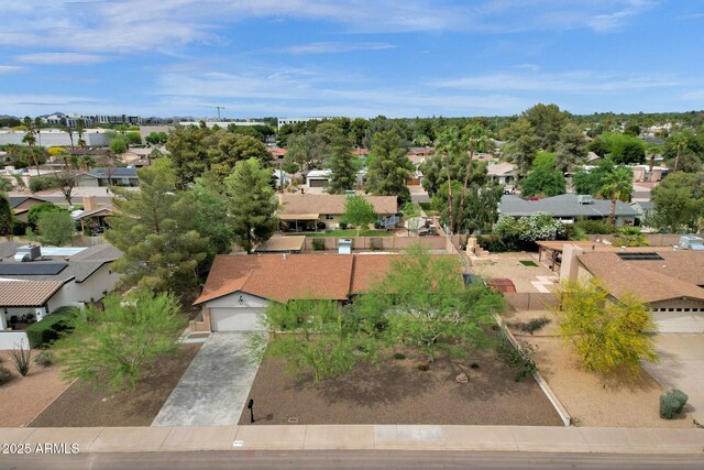 4840 E Sunnyside Dr, Scottsdale, AZ 85254 - bird's eye view with a residential view