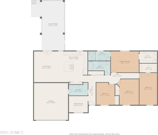 4840 E Sunnyside Dr, Scottsdale, AZ 85254 - view of layout