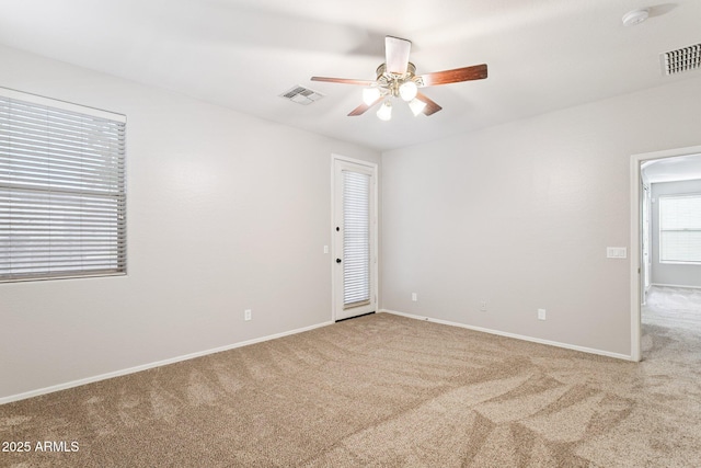3013 W Via De Pedro Miguel, Phoenix, AZ 85086 - carpeted spare room featuring ceiling fan and a smoke detector