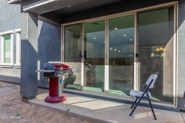 view of patio / terrace with grilling area