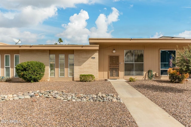 view of ranch-style house