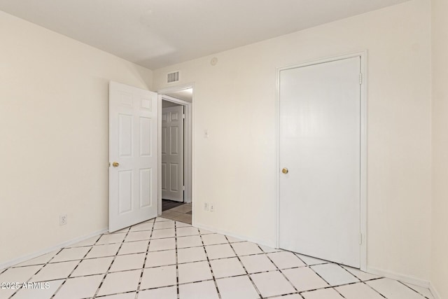 view of unfurnished bedroom