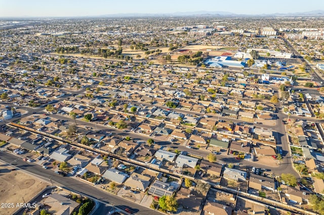 drone / aerial view