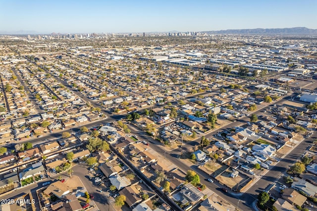 drone / aerial view