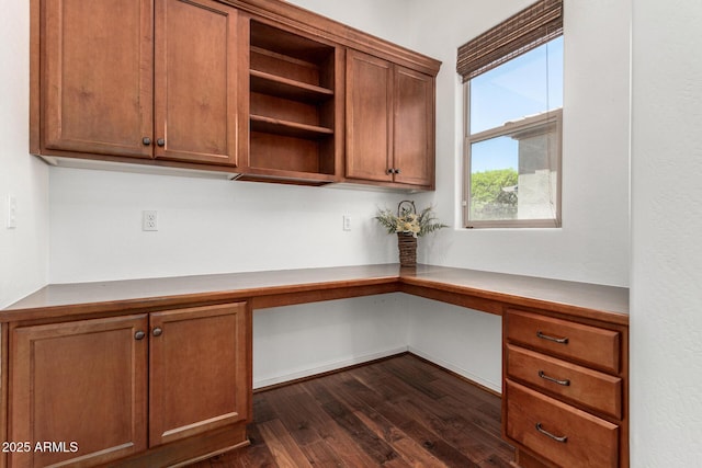 30135 N 129th Gln, Peoria, AZ 85383 - unfurnished office featuring built in desk and dark wood-type flooring
