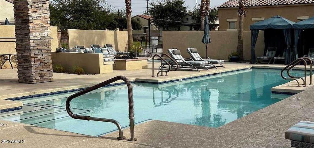 1477 W Marlin Dr, Chandler, AZ 85286 - community pool with a patio