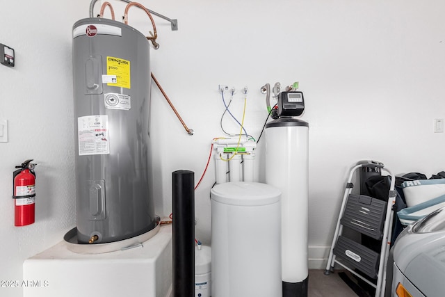 utilities with water heater