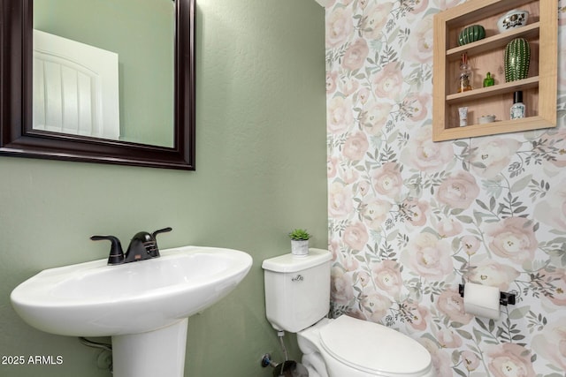 2562 N Springfield St, Buckeye, AZ 85396 - bathroom with toilet and a sink