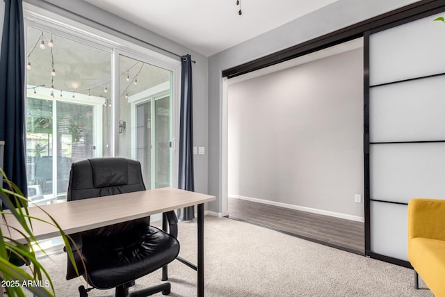 2562 N Springfield St, Buckeye, AZ 85396 - office featuring carpet and baseboards