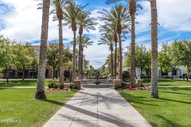 2562 N Springfield St, Buckeye, AZ 85396 - view of community with a yard