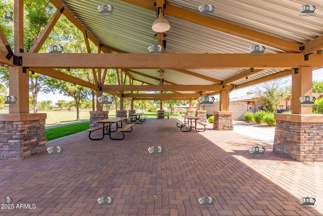 3875 E Claxton Ave, Gilbert, AZ 85297 - view of patio featuring a gazebo