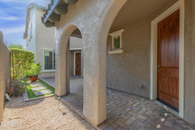 view of property entrance