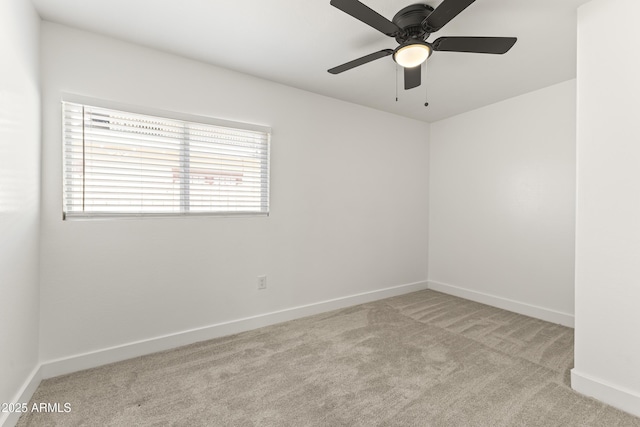 5808 W Myrtle Ave, Glendale, AZ 85301 - carpeted spare room with baseboards and a ceiling fan