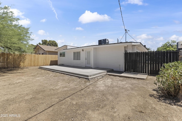 5808 W Myrtle Ave, Glendale, AZ 85301 - back of property with a patio area and cooling unit