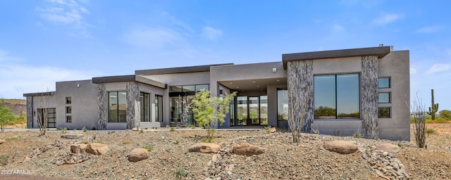 view of rear view of house