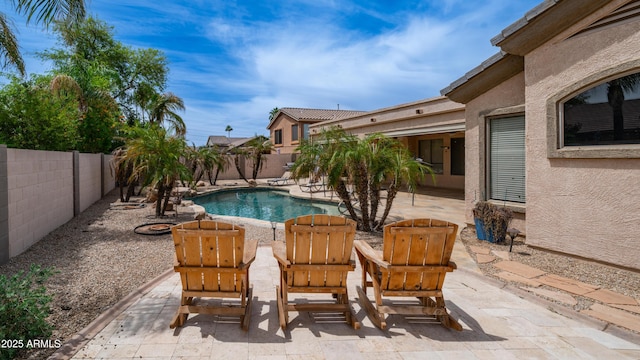 3103 S Benton, Mesa, AZ 85212 - view of pool with a patio area and a fenced backyard