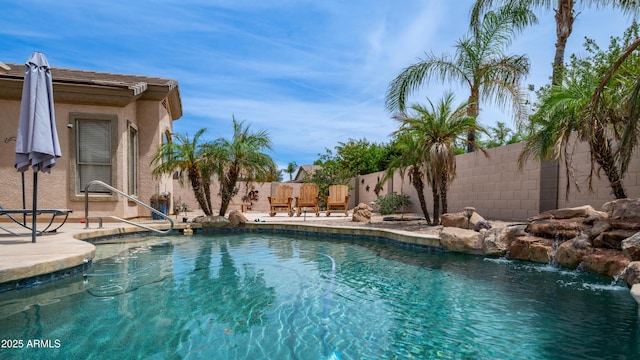 3103 S Benton, Mesa, AZ 85212 - view of pool with a fenced backyard and a patio