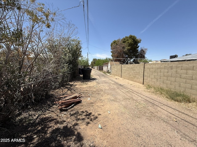 view of street