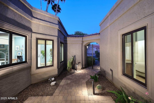 7596 N Via De La Siesta, Scottsdale, AZ 85258 - view of patio / terrace with a gate
