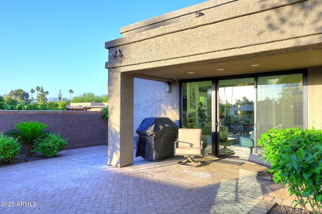 7596 N Via De La Siesta, Scottsdale, AZ 85258 - view of patio / terrace featuring a grill