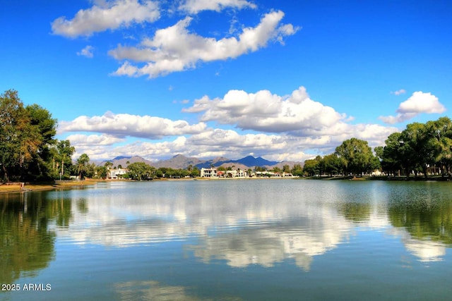 7596 N Via De La Siesta, Scottsdale, AZ 85258 - water view with a mountainous background