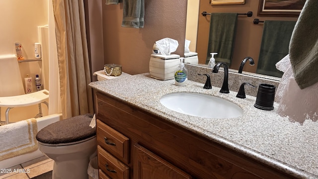1440 N Idaho Rd Unit 1022, Apache Junction, AZ 85119 - bathroom featuring vanity and toilet