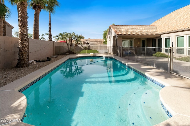 view of swimming pool