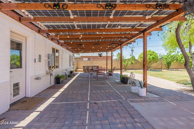 view of patio / terrace