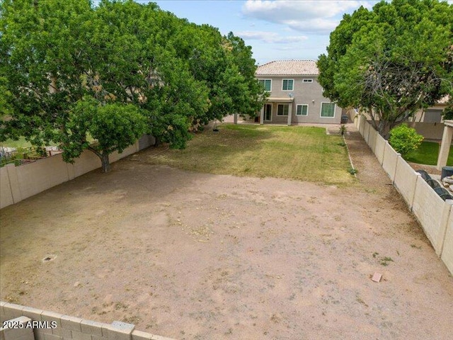 view of yard
