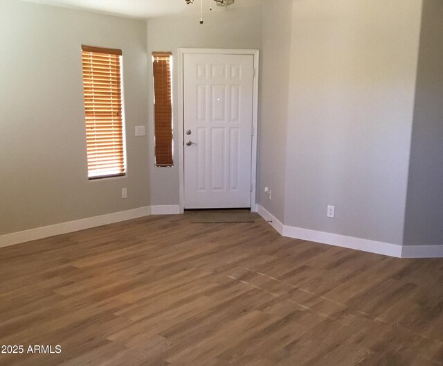 1827 E Carla Vista Dr, Gilbert, AZ 85295 - unfurnished room featuring baseboards and wood finished floors
