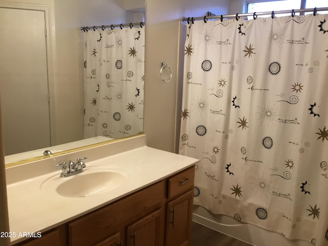 1827 E Carla Vista Dr, Gilbert, AZ 85295 - full bath with vanity and shower / bath combination with curtain