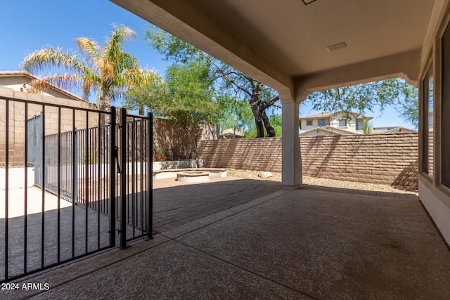 view of patio / terrace