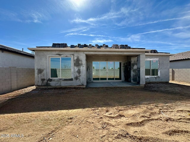 view of rear view of property