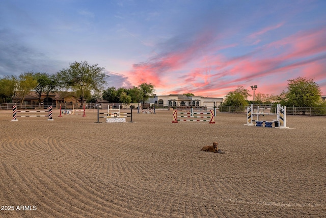6861 W Calle Lejos, Peoria, AZ 85383 - view of property's community with an enclosed horse arena