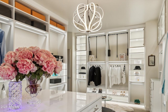 15711 S 11th Ave, Phoenix, AZ 85045 - spacious closet with a chandelier
