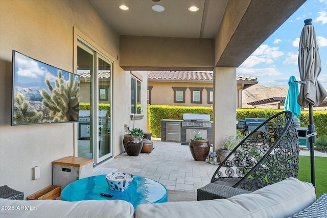 15711 S 11th Ave, Phoenix, AZ 85045 - view of patio / terrace featuring outdoor lounge area