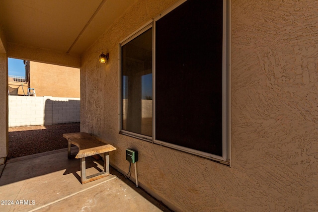 view of patio