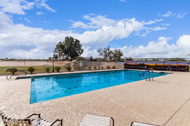 view of pool