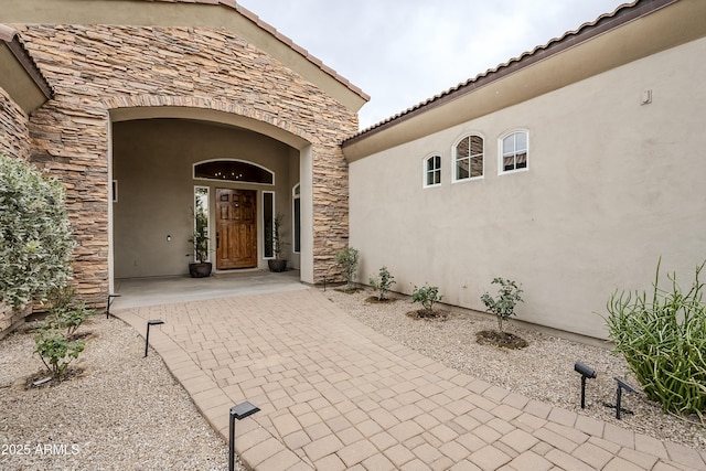 view of entrance to property