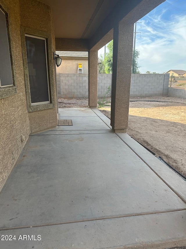 view of patio