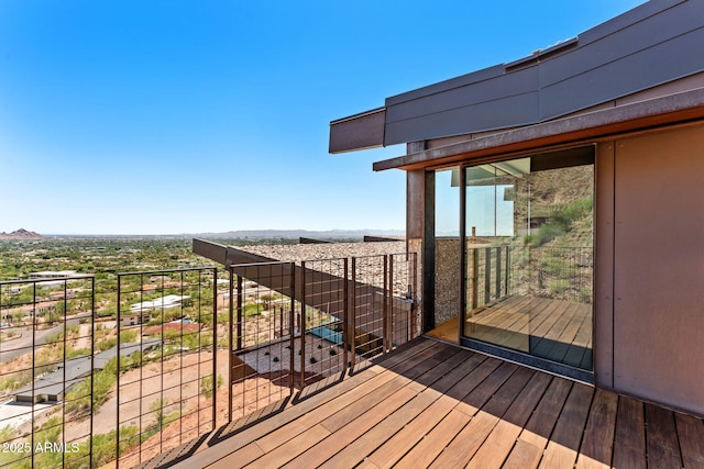 4925 E Red Rock Dr Unit 43, Phoenix, AZ 85018 - view of wooden deck