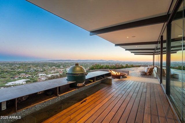4925 E Red Rock Dr Unit 43, Phoenix, AZ 85018 - view of wooden deck